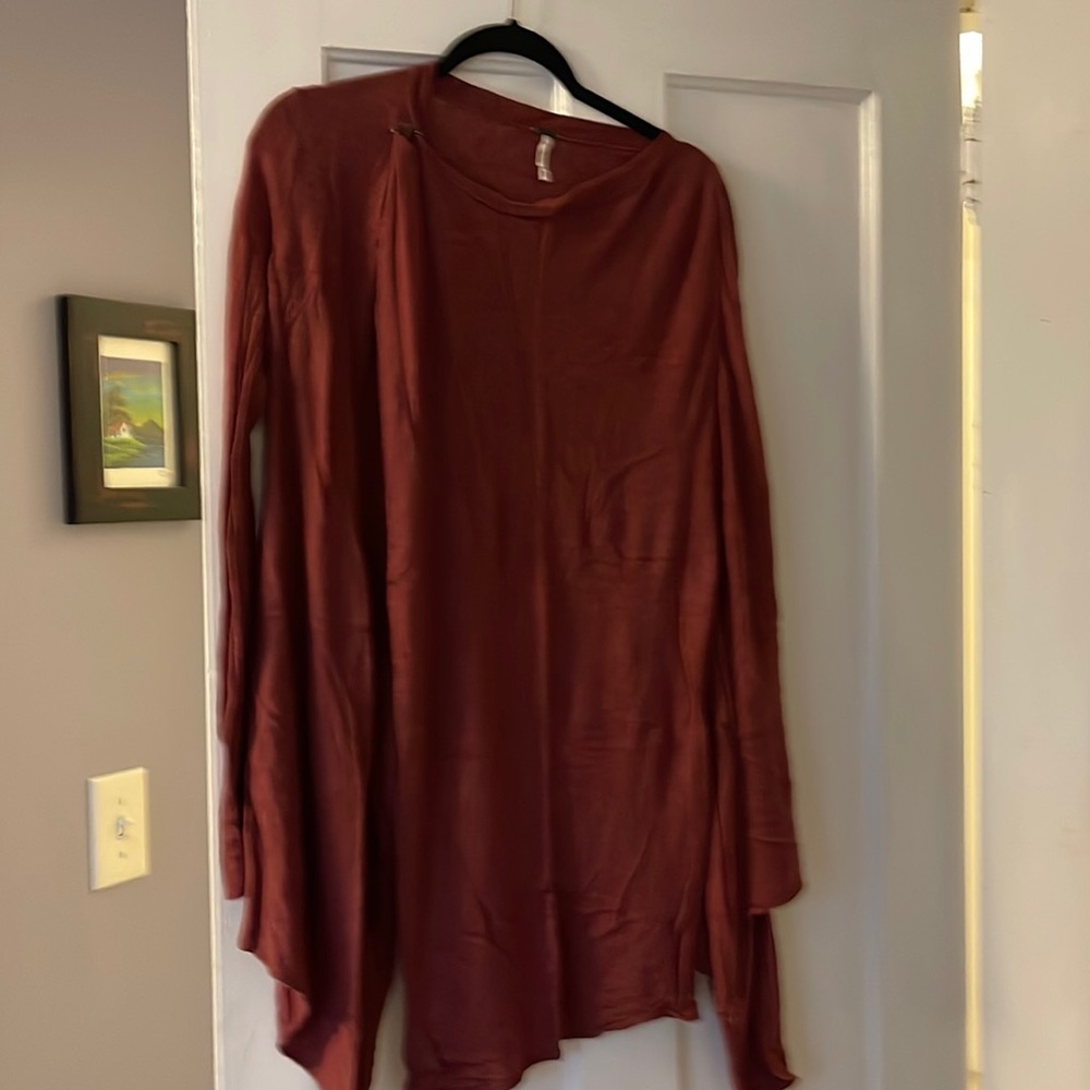 Free People Asymmetrical Sweater